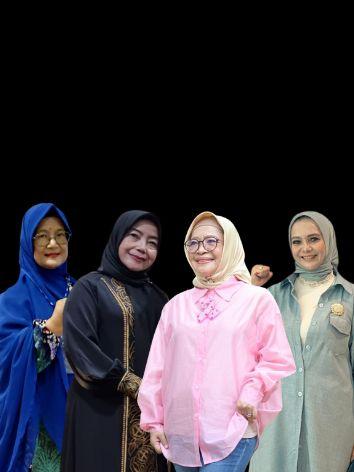 Fellows Image Yulie ZM, Lina Haryani, Ani Noor Isfiani, Linda Rheins